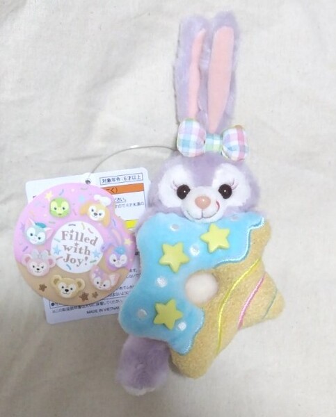 ★タグ付★ディズニーシー ディズニーランド ディズニー フィルドウィズジョイ ぬいぐるみバッジ ダッフィー ステラルー ぬいぐるみ