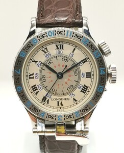超美品 LONGINES ロンジン L2.607.4 リンドバーグ アワーアング 世界1000本限定 手巻き 時計