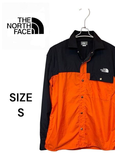 THE NORTH FACE ザノースフェイス サイズS ロングスリーブヌプシシャツ NR11961(ナイロン100%)BOX