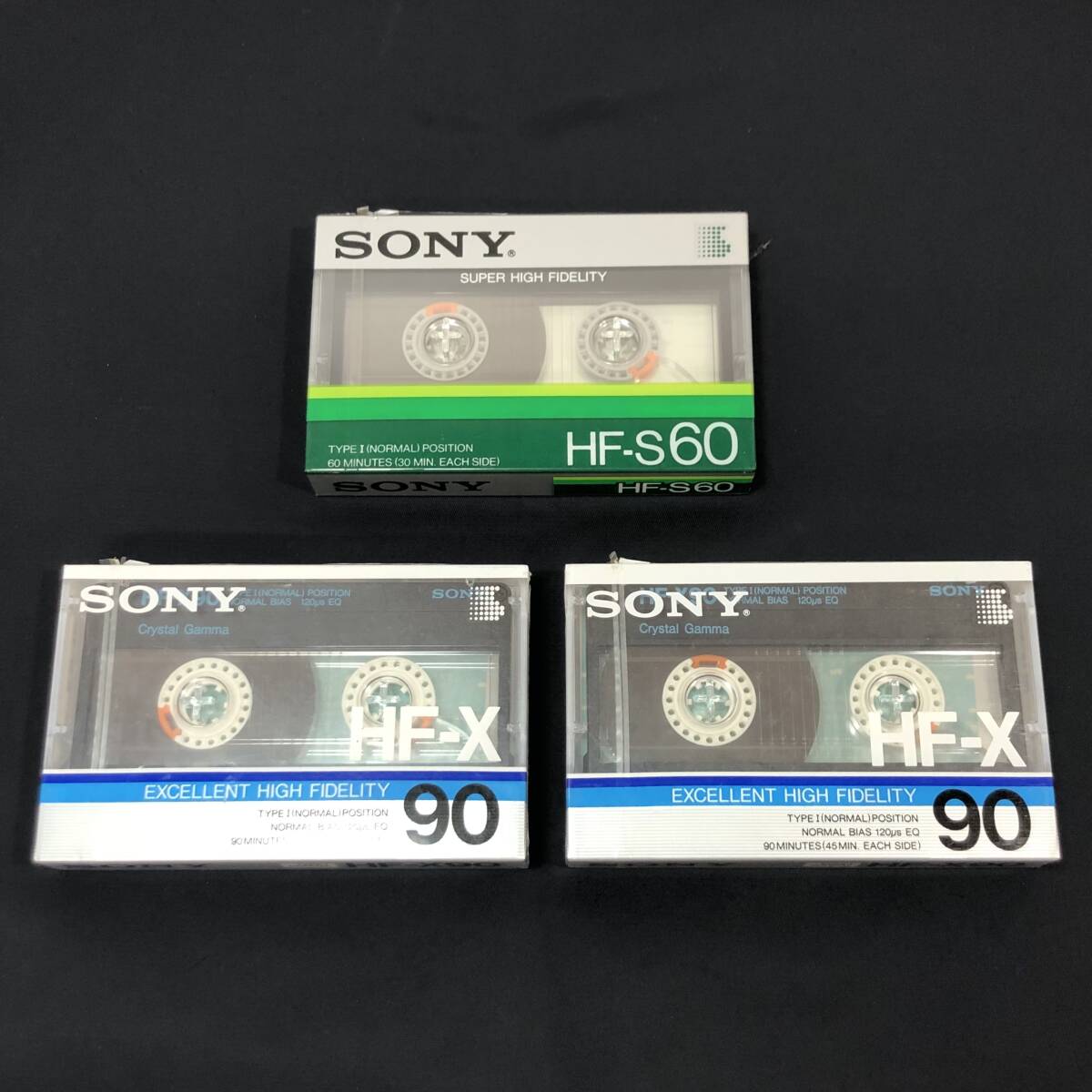 ⭐︎レア⭐︎ソニーカセットテープ、HF-X90 4本セット Yahoo!オークション -「sony hf 90」(カセットテープ) の落札