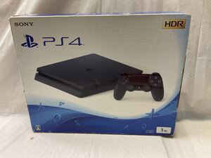 A461 中古 ゲーム 本体 SONY PS4 PlayStation4 1TB CUH-2100B ジェット・ブラック 動作確認済 初期化済 付属品欠品 コントローラー色違い
