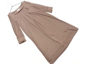 22 OCTOBRE 22 OCTOBRE Платье-туника с подтяжками размер2/коричневый ■◇ ☆ fgb7 Женщины