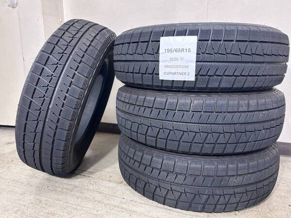 BRIDGSTONE 195/65R15 91Q 4 本 セット 冬タイヤ ICEPARTNER 2