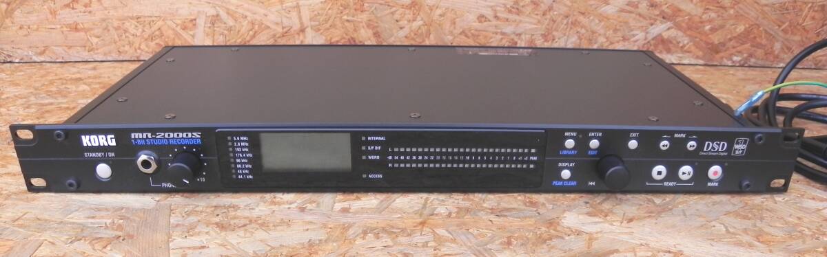 【10594】 KORG MR-2000S 通電確認のみ ジャンク品 10594】 KORG MR-2000S 通電確認のみ ジャンク品 - メルカリ
