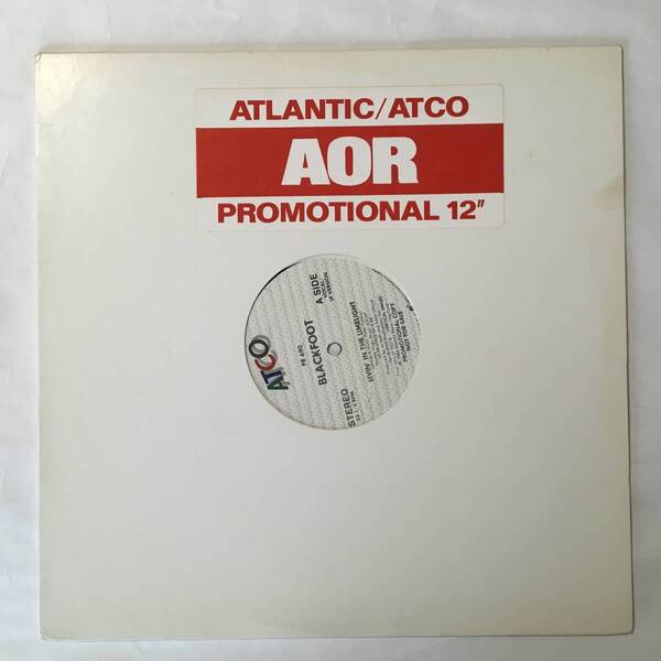 BLACKFOOT LIVIN' IN THE LIMELIGHT US盤 PROMO