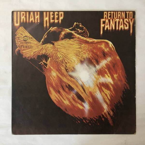 TAIWAN URIAH HEEP RETURN TO FANTASY 台湾盤