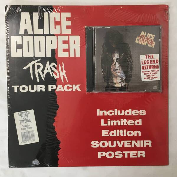 ALICE COOPER TRASH TOUR PACK オーストラリア盤 SEALED 新品未開封