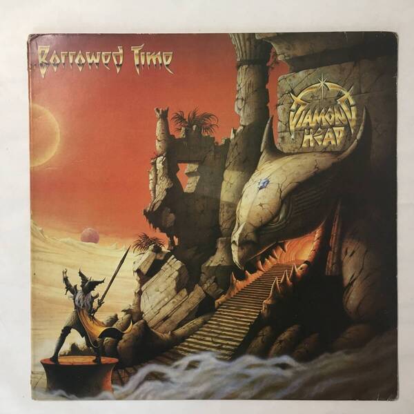 DIAMOND HEAD BORROWED TIME UK盤 NWOBHM AUTOGRAPHED BY FULL MEMBER メンバー全員のサイン