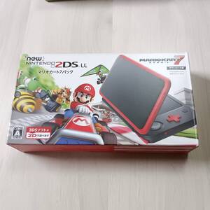 ◯本体無し レア! 即決 Newニンテンドー2DSLL本体 マリオカート7パック 箱付属品のみ 迅速発送◯