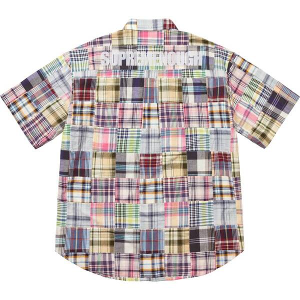 新品未開封 Supreme GOODENOUGH Patchwork Madras S/S Shirt Multicolor 25SS グッドイナフ パッチワーク エスエス シャツ マルチ
