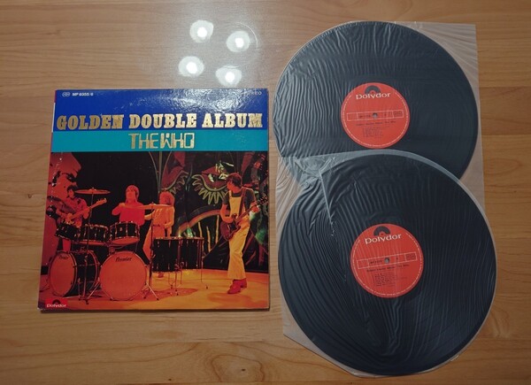 ★ザ・フー THE WHO★ゴールデン・ダブル・アルバム★Golden Double Album★LPレコード★2枚組★中古品★Japan Only★ジャケット経年汚れ