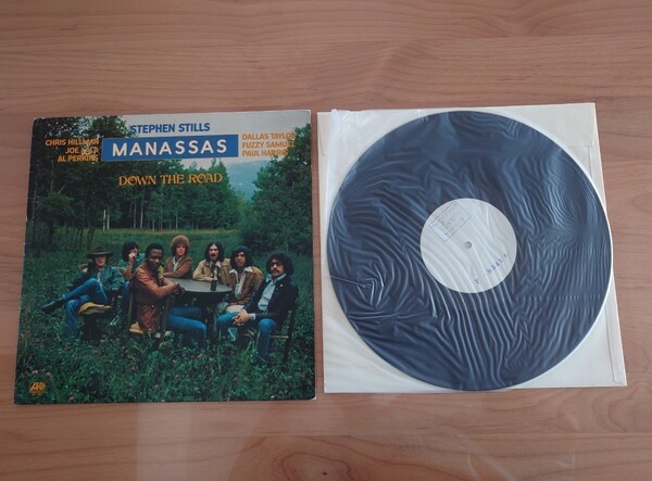 ★Stephen Stills Manassas スティヴン・スティルス=マナサス ★ダウン・ザ・ロード★Down the Road★LP★Test Press★中古品★Mega Rare