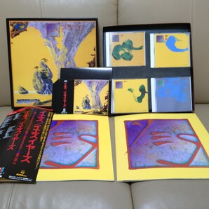 イエス YES★イエスイヤーズ★ Yesyears★帯付★紙ボックス付★With OBI, Small Paper Box★4CD BOX★4枚組★中古品★保護スポンジ劣化