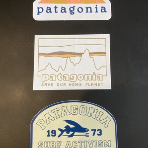新品! パタゴニア ステッカー 3枚セット トビウオ P-6ロゴ シール PATAGONIA STICKER