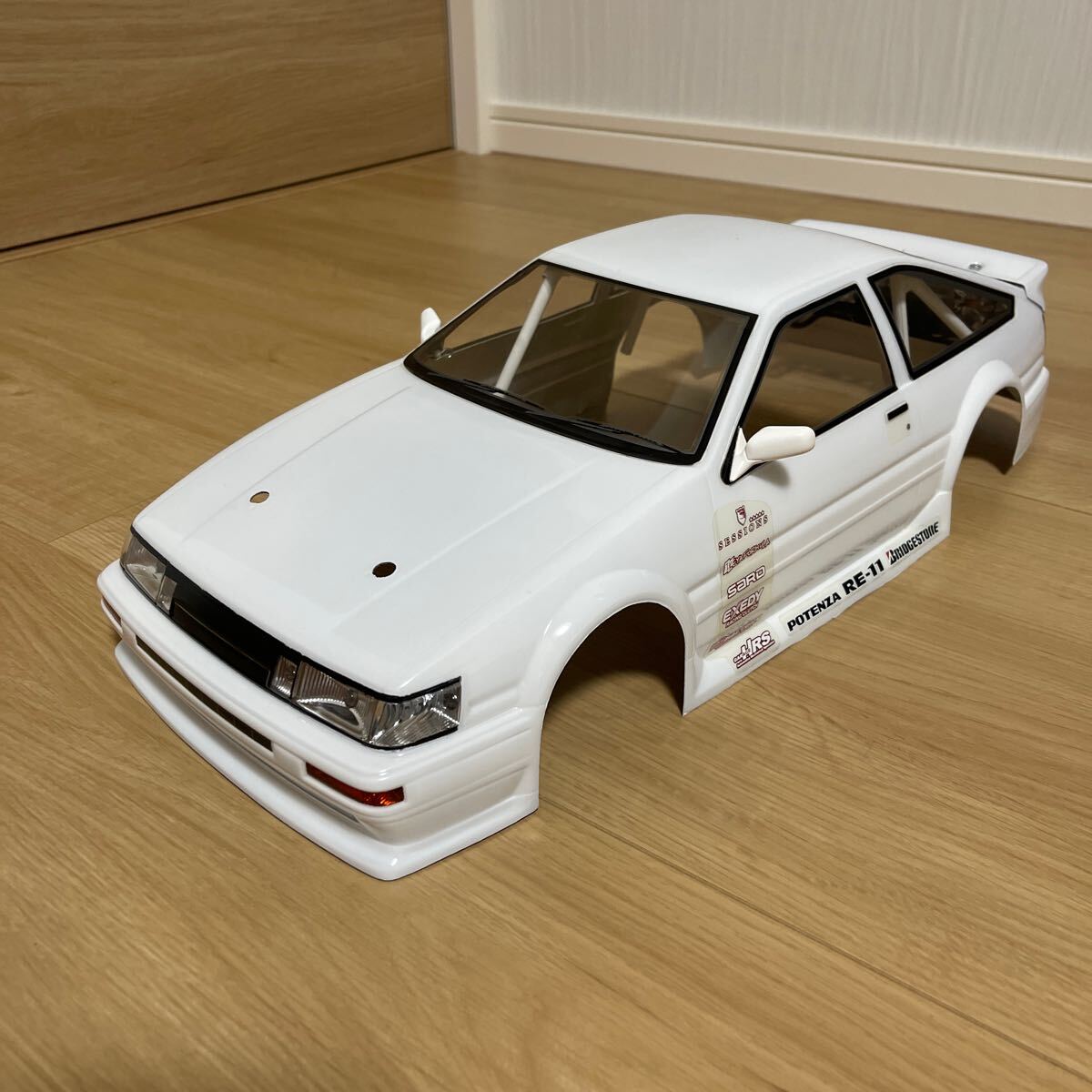 AE86 トレノ後期 4AG エンジン付き ラジコンボディ ホイール付き 2025年最新】Yahoo!オークション -ae86(ホビーラジコン)の中古品