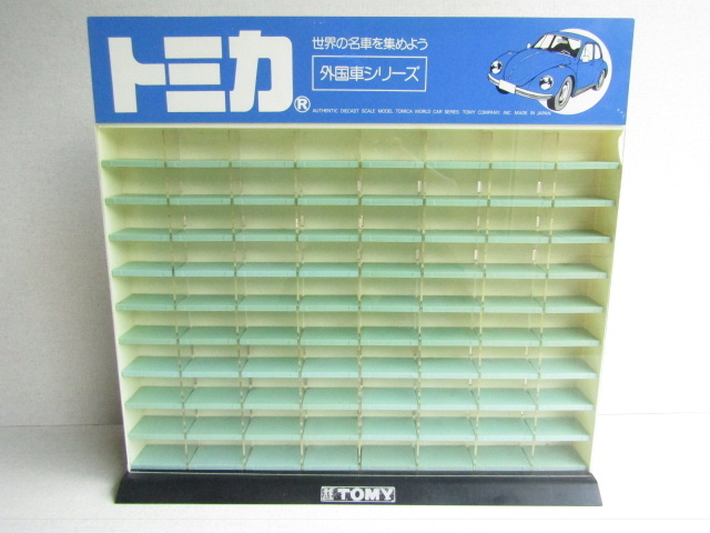 トミカ 店頭ディスプレイ TOMY 青Ver 店頭使用品 Yahoo!オークション -「トミカ ケース 店頭」の落札相場・落札価格
