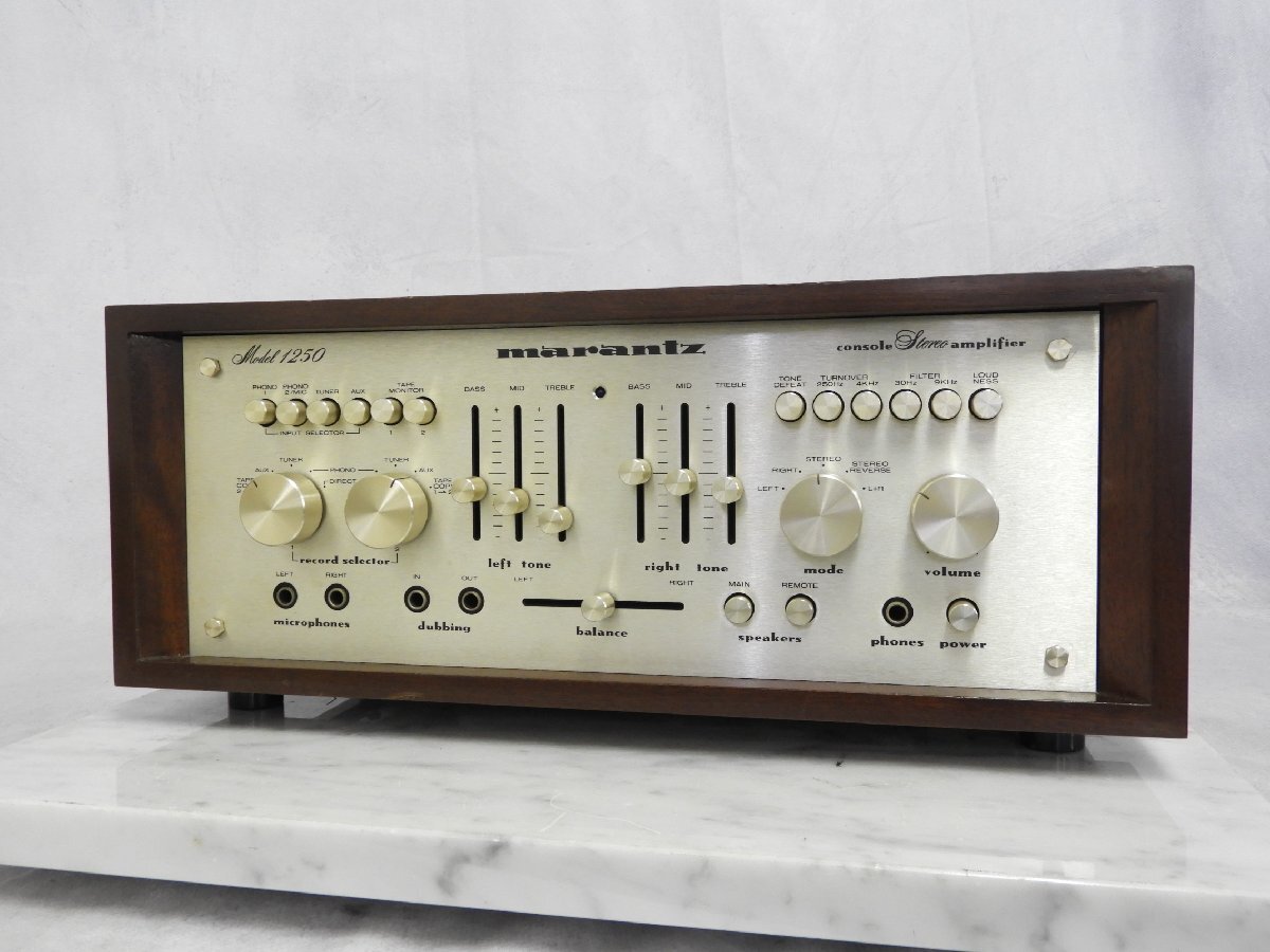 marantz Model 1250 ジャンク扱い マランツ 昭和レトロ marantz Model 1250 ジャンク扱い マランツ 昭和レトロ