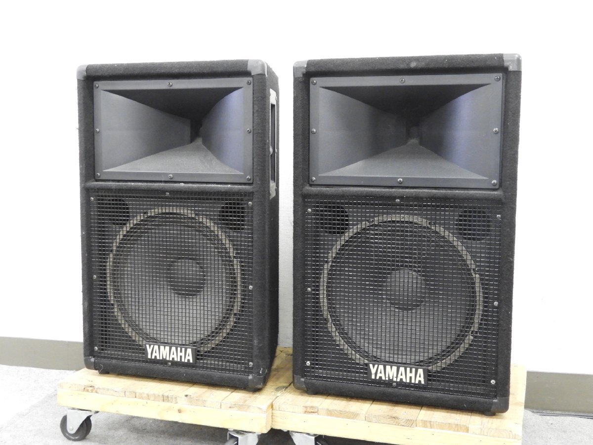YAMAHA S112IV ヤマハ PAスピーカー ペア Yahoo!オークション -「s112iv」の落札相場・落札価格