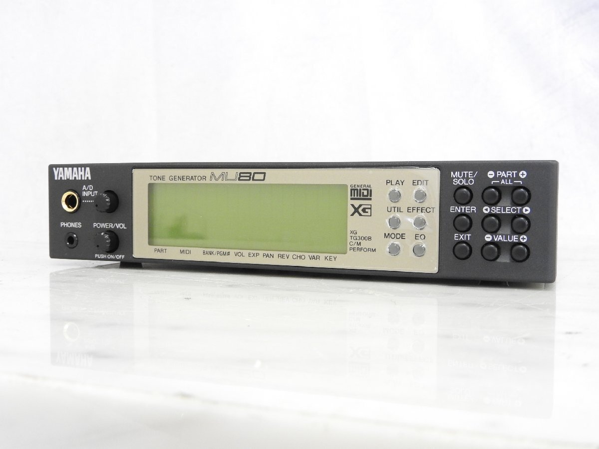 【ジャンク】YAMAHA ヤマハ 音源モジュール MU80 Yahoo!オークション -「yamaha mu80」の落札相場・落札価格