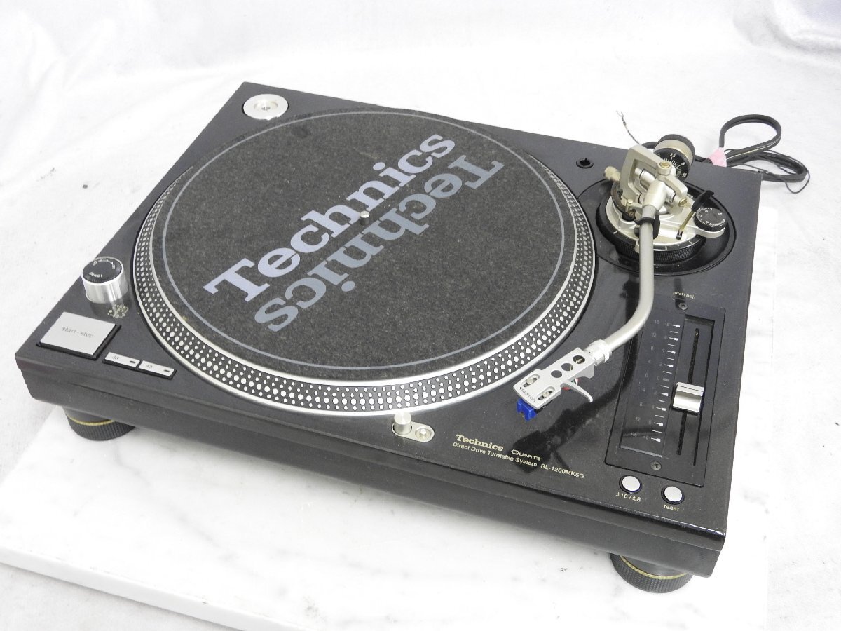 Technics テクニクス SL-1200MK5 ターンテーブル カートリッジ Yahoo!オークション -「sl-1200mk5」の落札相場・落札価格