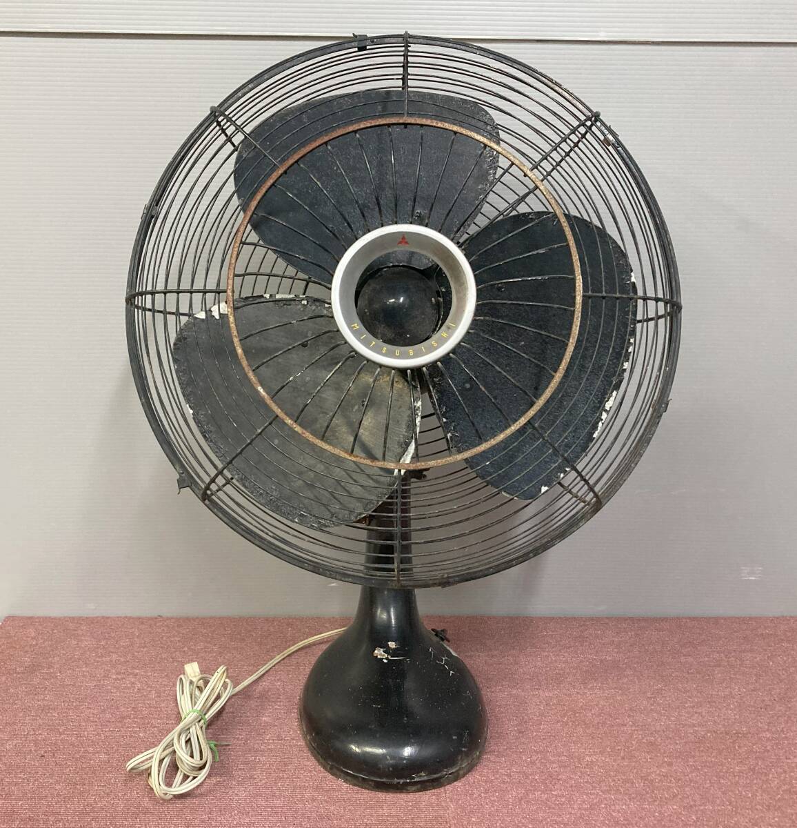 三菱のレトロ扇風機:希少タイプ! Yahoo!オークション -「レトロ三菱扇風機」(扇風機) (電化製品