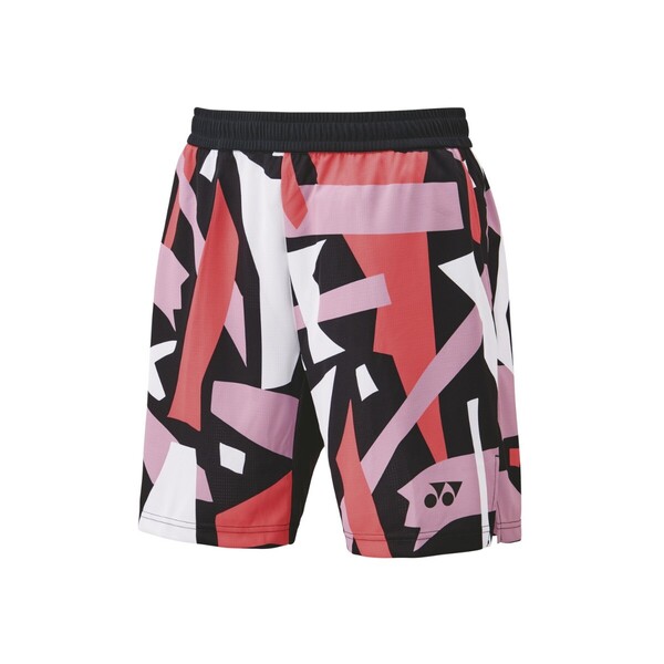 【15203 (007) L】YONEX(ヨネックス) メンズニットハーフパンツ カラー ブラック L 新品未使用 バドミントン テニス 2025モデル