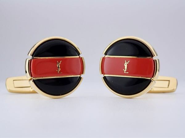 Yves Saint Laurent カフス カフリンクス イヴサンローラン cufflinks 7-7-472