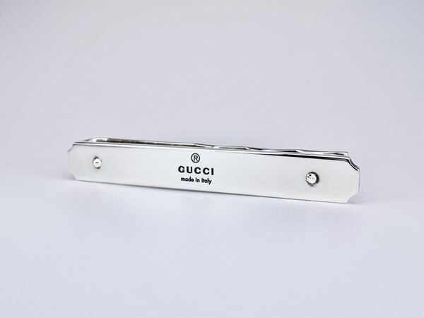 GUCCI スターリングシルバー925 グッチ ネクタイピン タイピン タイバー tie bar 7-7-337