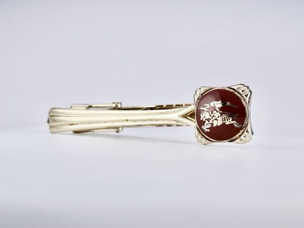 BURBERRY シルバー925 バーバリー ネクタイピン タイピン タイバー tie bar 7-7-380