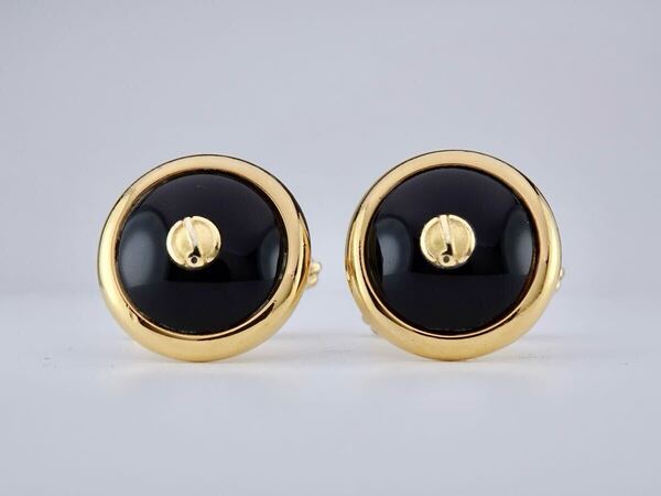 dunhill オニキス ダンヒル カフス カフリンクス cufflinks 7-7-410