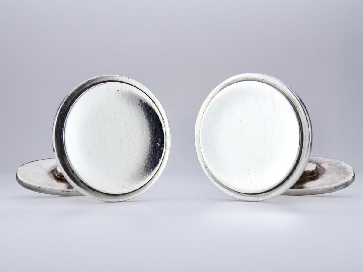   ジョージジエンセン カフス ヘマタイトとタイタック Georg Jensen ジョージジエンセン カフス ヘマタイトと