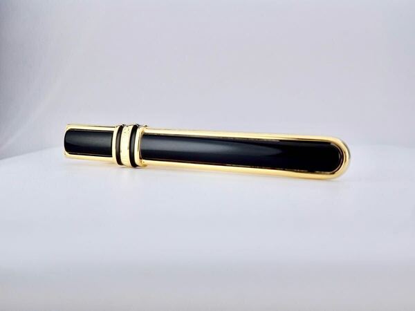 MONTBLANC オニキス ネクタイピン タイピン タイバー モンブラン tie bar 7-7-455
