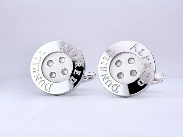 dunhill 925 ダンヒル カフス カフリンクス cufflinks 箱付き 7-7-269