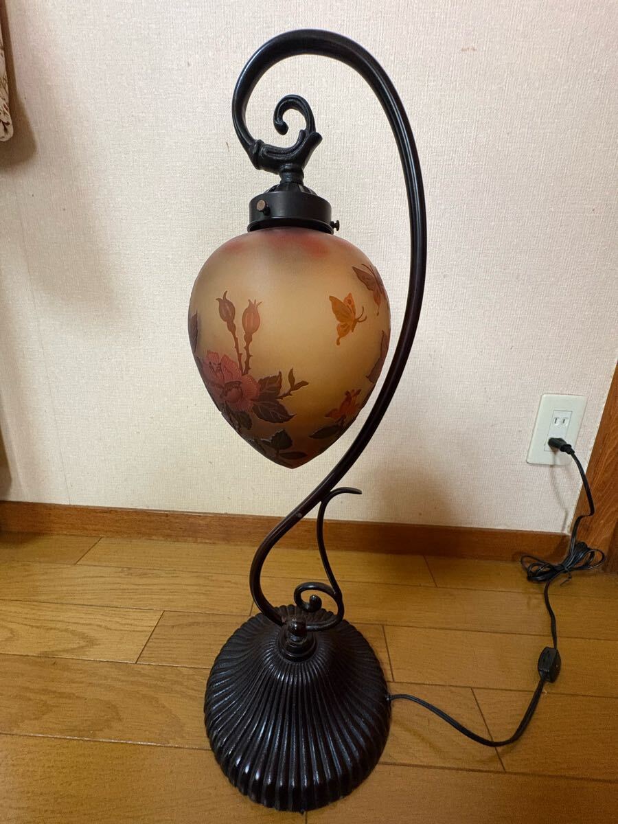 アール・ヌーヴォー レリーフランプ ガレ風 中古 アール・ヌーヴォー レリーフランプ ガレ風 中古 Yahoo