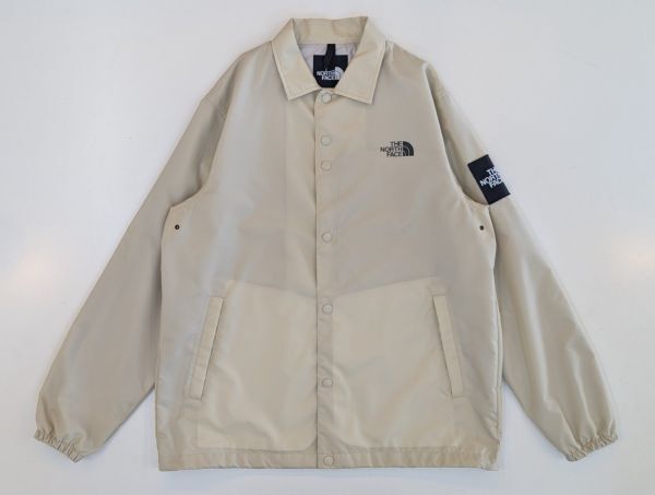 H7807 THE NORTH FACE ノースフェイス THE COACH JACKET ザ・コーチジャケット ナイロンジャケット NP72130 アイボリー M