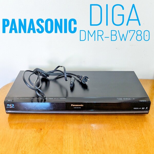 Panasonic パナソニック DIGA ブルーレイレコーダー HDD 750GB 2チューナー 2番組同時録画 難あり