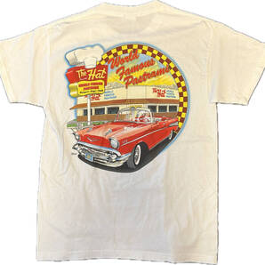 ◆即決送料込み◆アメリカ古着The Hat ザハット両面プリントTシャツ◆ヘインズパストラミファストフードアドバタイズビンテージアメカジ