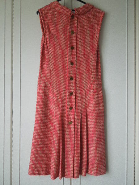 CHANEL Vintage 2001 High Summer Collections Ladies Dress Size 38 シャネル ロング ワンピース ロゴ ボタン 01S Buttons