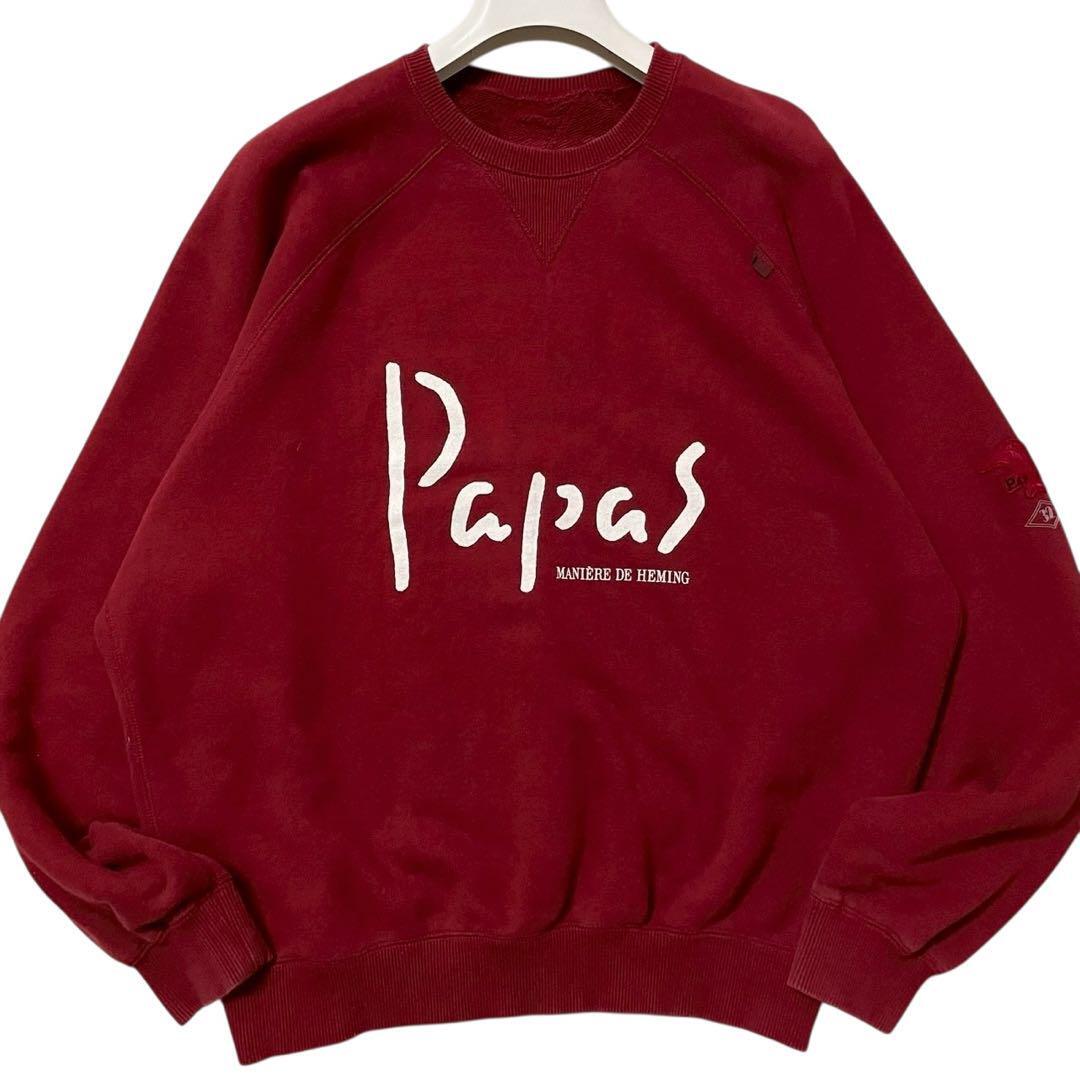 【希少】90s パパス 両面V スウェットトレーナー 両面プリント 刺繍 XL 2025年最新】Yahoo!オークション -papas パパス トレーナーの