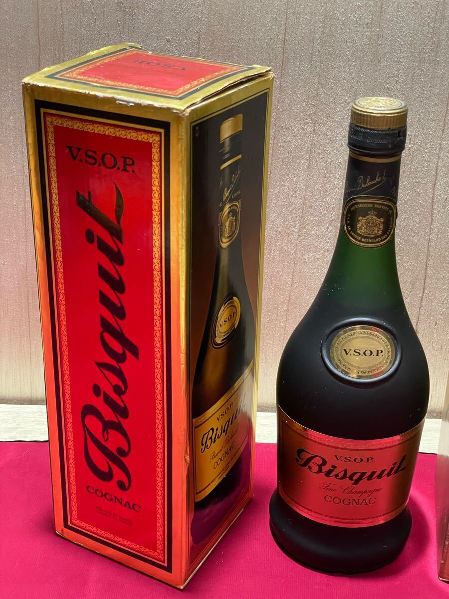◆古酒 VSOP ブランデー特級 コニャック 2本セット Yahoo!オークション -「bisquit vsop」(コニャック) (ブランデー