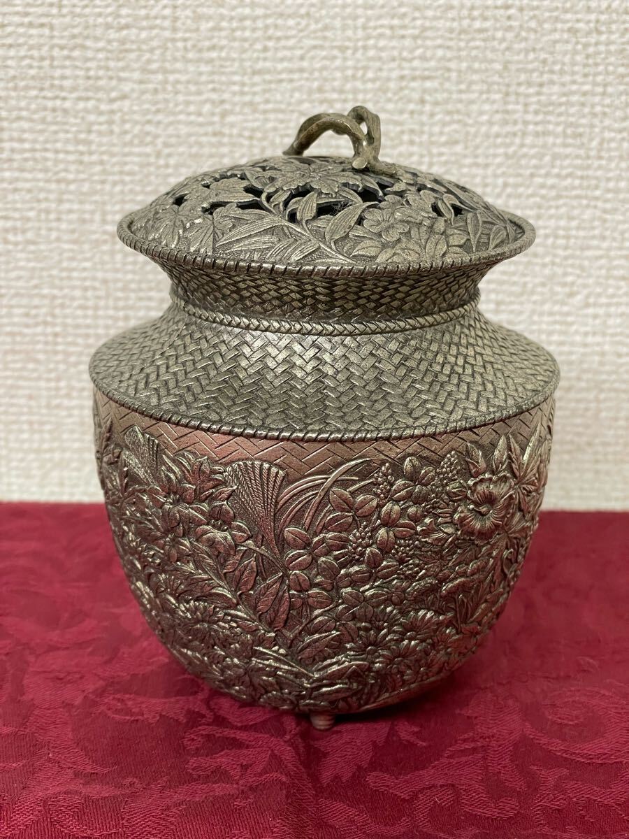 未使用/高岡銅器香炉 鍛栄造り共箱入り Yahoo!オークション -「高岡銅器 香炉」(その他) (銅製)の落札