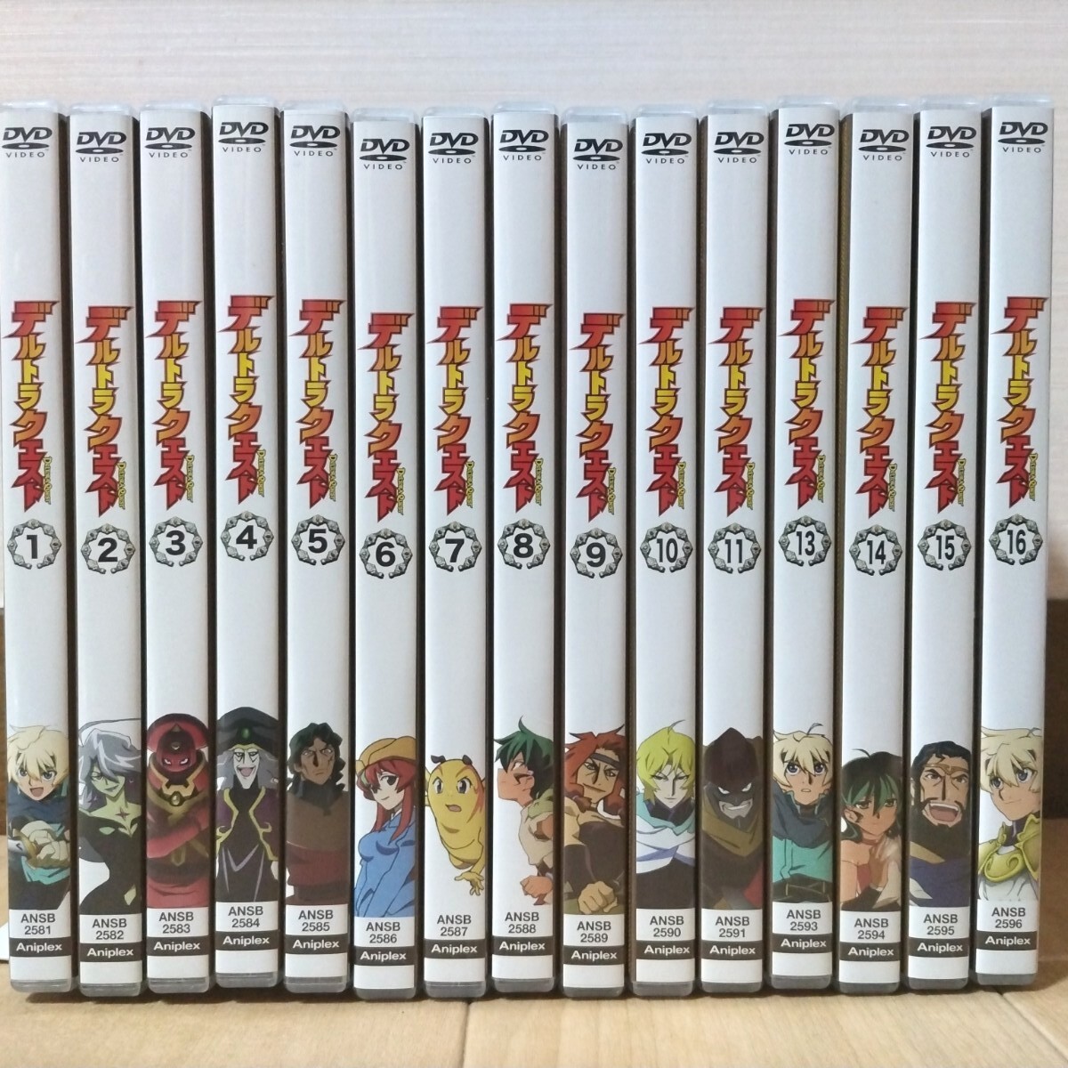 新品ケース交換済み デルトラクエスト DVD全16巻セット 2025年最新】Yahoo!オークション -デルトラクエスト dvdの中古品