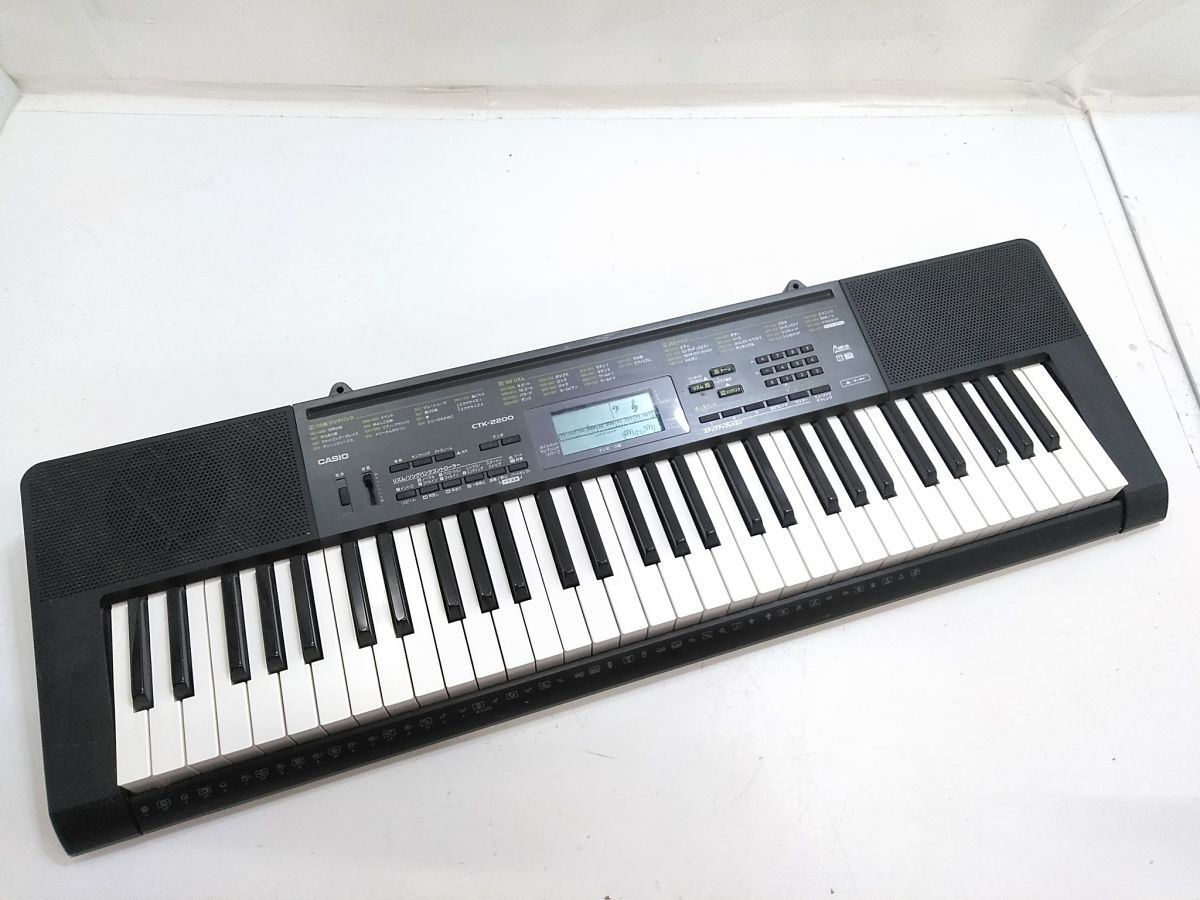 【引取歓迎】CASIO カシオ CTK-B50K 電子ピアノ Yahoo!オークション -「カシオキーボードctk」の落札相場・落札価格