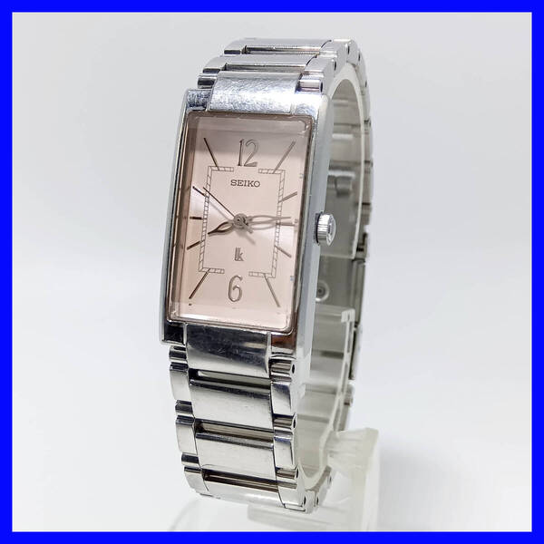 360 送料無料【電池交換済】動作品 セイコー★SEIKO★ルキア★LUKIA★スタイリッシュデザイン★1F21-5E20★レディース/腕時計/アナログ/Q