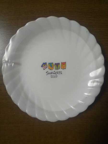 【送料無料】ヤマザキ春のパン祭り山崎春のパンまつり 1997年白いスノーレッツ皿6枚セット 白い皿 アルコパル