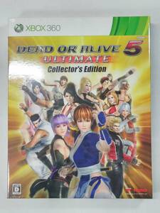 新品 XBOX360 DEAD OR ALIVE 5 ULTIMATE コレクターズエディション