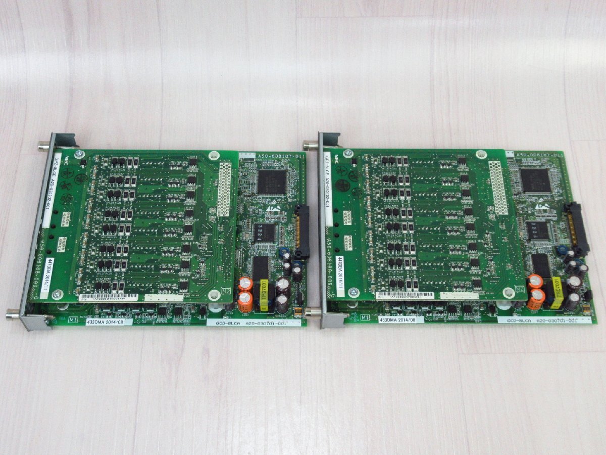 NEC GCD-8LCA + GPZ-8LCE 2枚組 UNIVERGE SV9