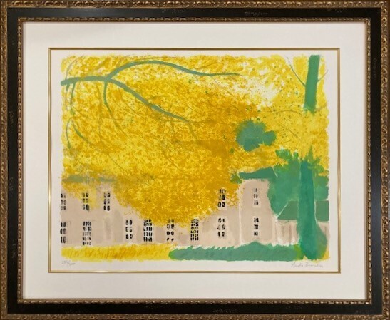 【特価】 ≪ アンドレ ブラジリエ ≫ オリジナル リトグラフ【石版画】 RONPEIGNE EU AUTOMNE 1969年 ANDRE BRASILIER