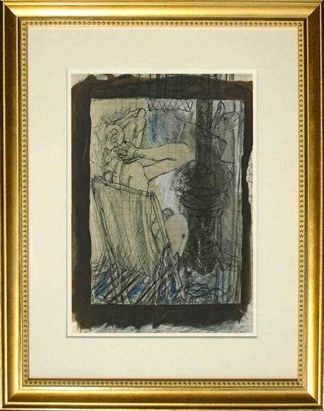 【特価】 ≪ ジョルジュ ブラック ≫ エリオグラビュール+リトグラフ【石版画】 IV 1955年 VERVE GEORGES BRAQUE