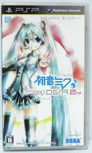PSPソフト 初音ミク Project DIVA 2nd